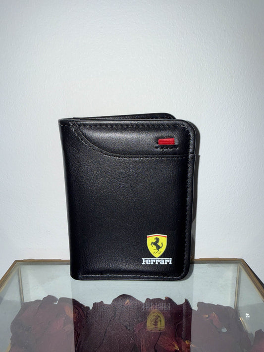Portefeuille Automobile Premium – Style Ferrari| Velrox