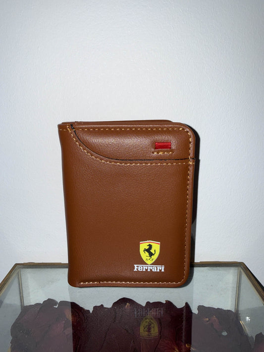 Portefeuille Automobile Premium – Style Ferrari| Velrox
